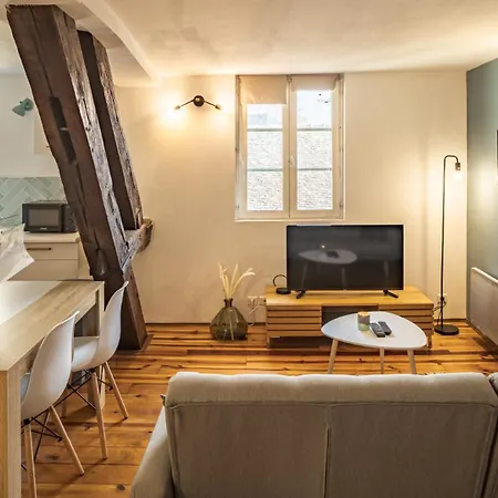 Duplex Poincare - Proche De - 4 Pers Apartment Troyes